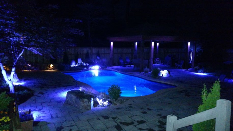 my inground pool has no light